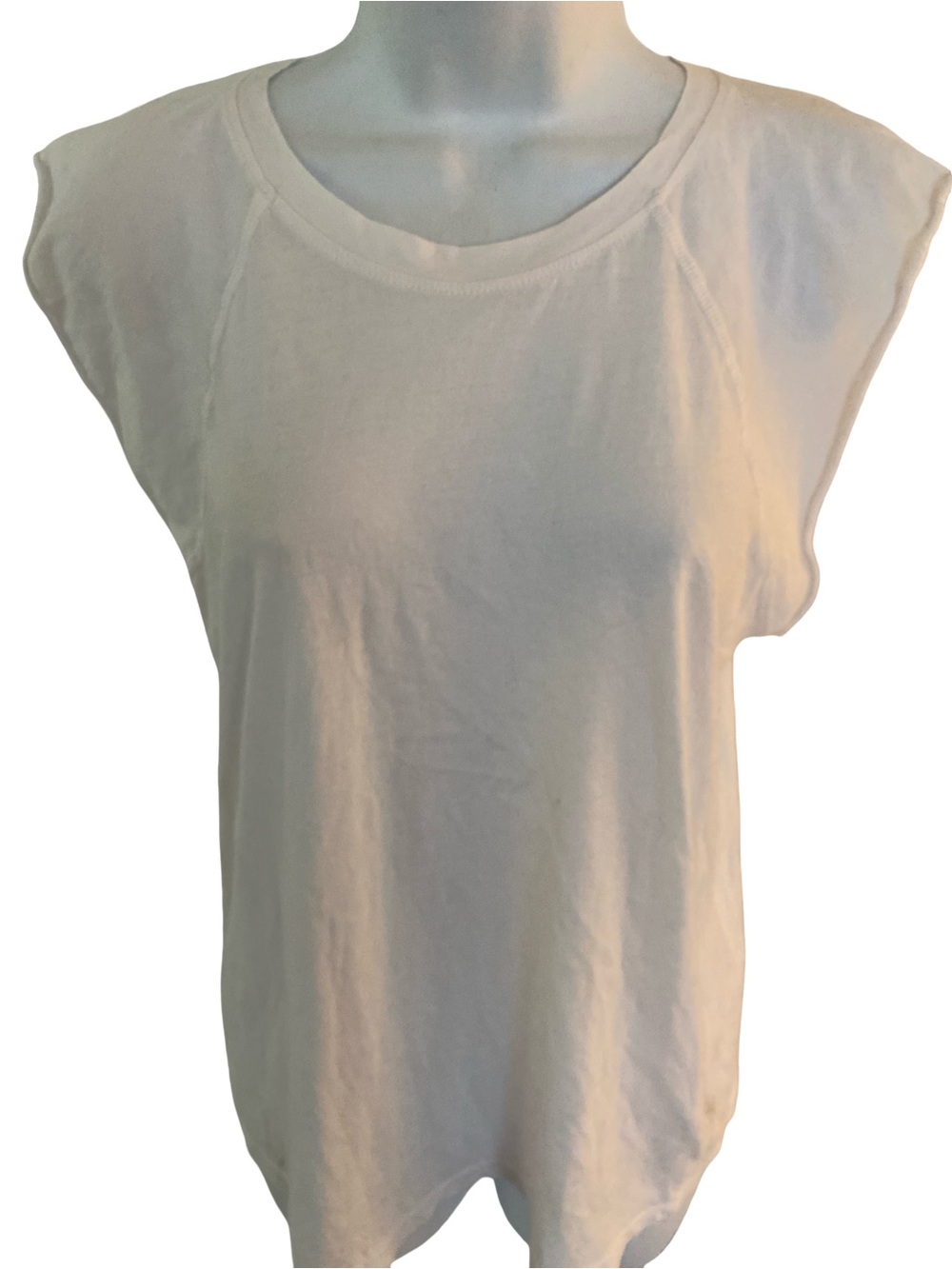 LAmade Cream Cap Sleeve Tank Top- S NWOT